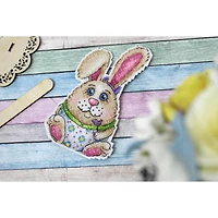 MP Studia Easter Rabbit Plastic Canvas Counted Cross Stitch Kit