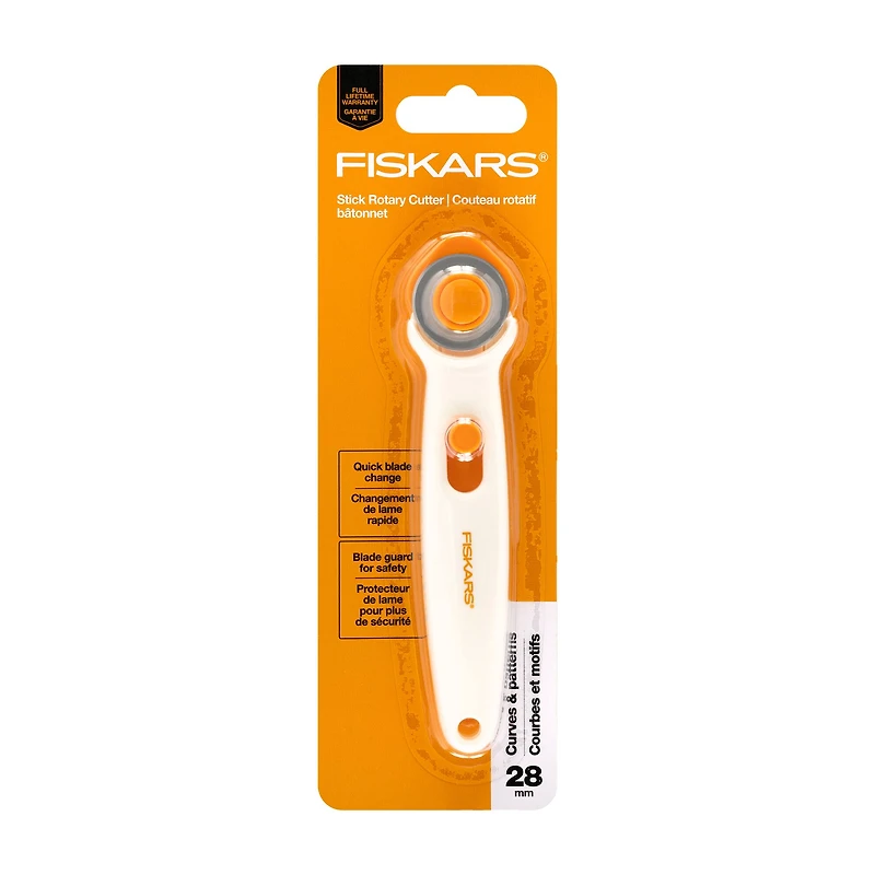 Fiskars® Curves & Patterns Stick Rotary Cutter
