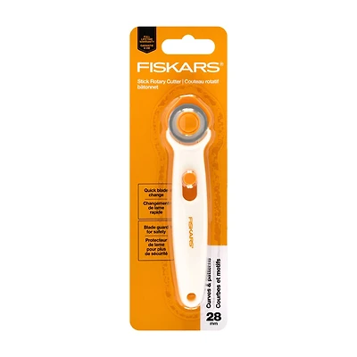Fiskars® Curves & Patterns Stick Rotary Cutter