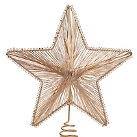 11.5" Copper Wire Star Lighted Tree Topper by Ashland®