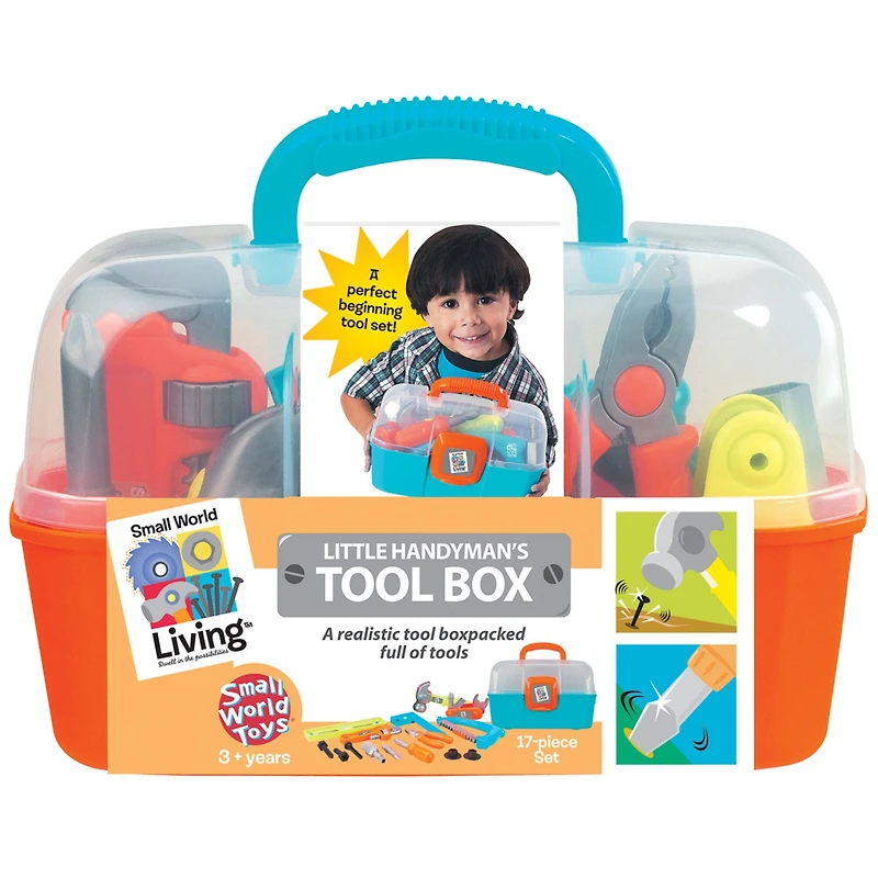 Small World Toys® Little Handyman's Tool Box Playset