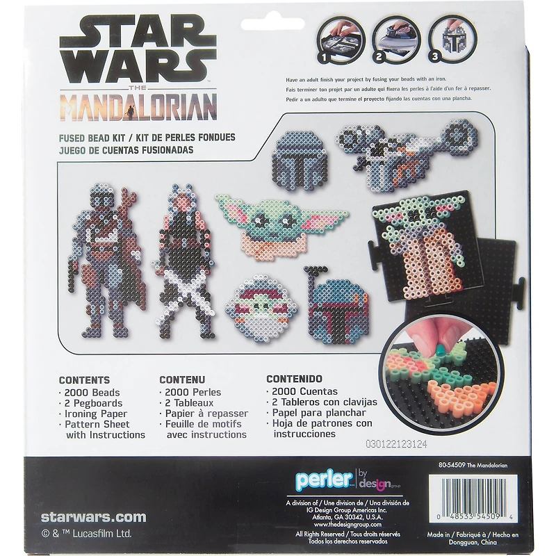 Perler™ Star Wars™ The Mandalorian Fused Bead Kit