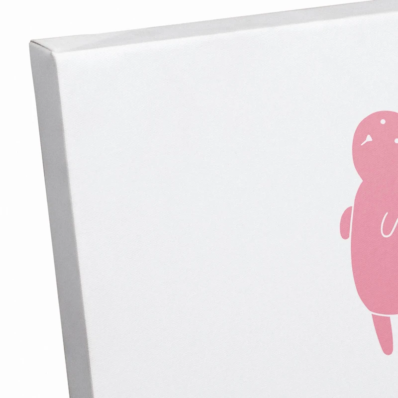 Trampoline Bunny Canvas Wall Art