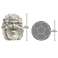 Design Toscano Hafod Mansion Green Man Fountain Wall Sculpture