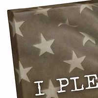 Pledge of Allegiance Canvas Wall Art