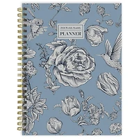 2026 Garden Roses Medium Weekly Monthly Planner