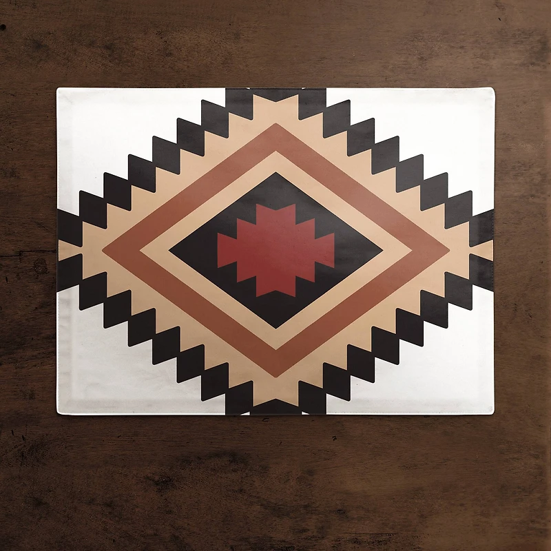 Southwest Style 18" x 14" Cotton Twill Placemat
