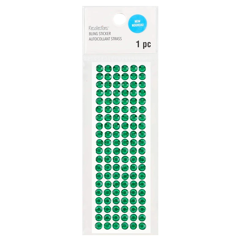 Green Bling Sticker by Recollections™