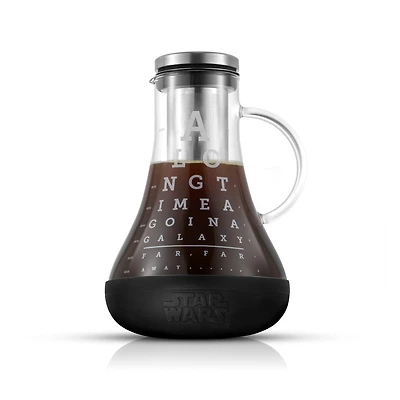 JoyJolt® Star Wars™ 48oz. Eye Chart Cold Brew Glass Pitcher