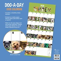 2026 Dog-A-Day Wall Calendar