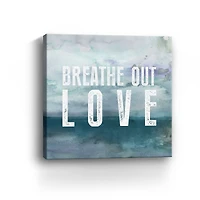 Breath Love Canvas Giclee