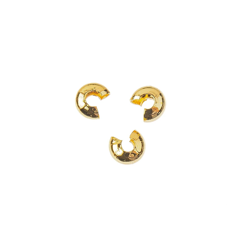 3mm Metal Crimp Bead Covers