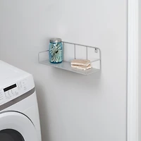Honey Can Do Small Metal Floating Wall Shelf