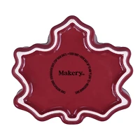 5" Burgundy Ceramic Ramekin by Makery™