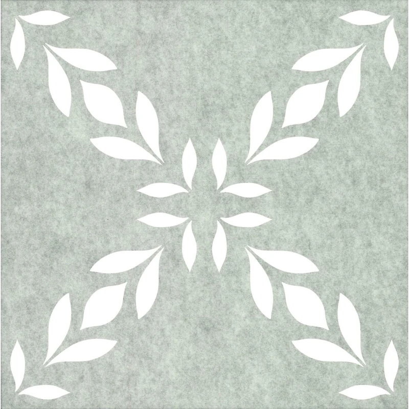 RoomMates White Botanical Trellis Acoustical Peel & Stick Tiles