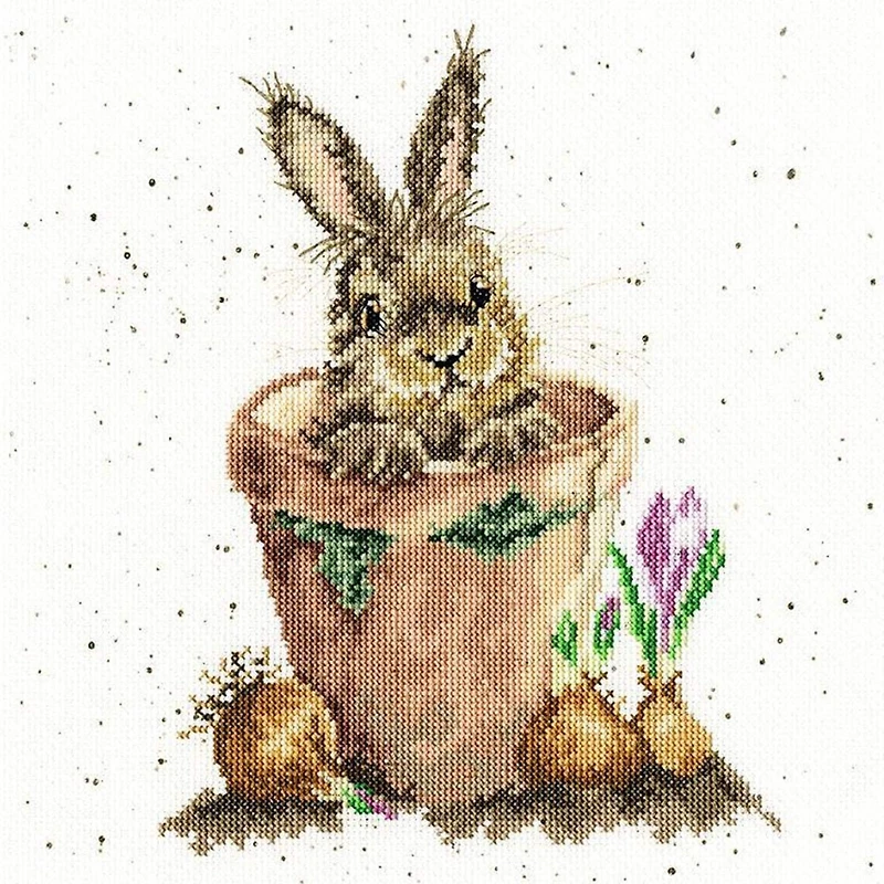 Bothy Threads The Flower Pot Counted Cross Stitch Kit