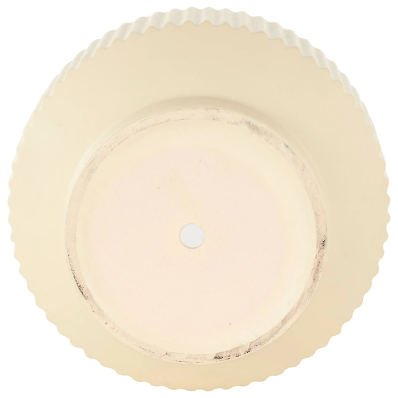 Linear Grooves Wide Ceramic Planter Set