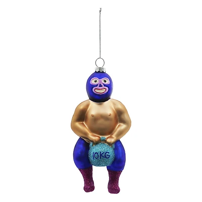 6" Luchador Glass Ornament by Ashland®