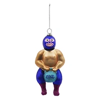 6" Luchador Glass Ornament by Ashland®