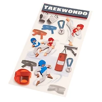 Tae Kwon Do Dimensional Stickers by Recollections™