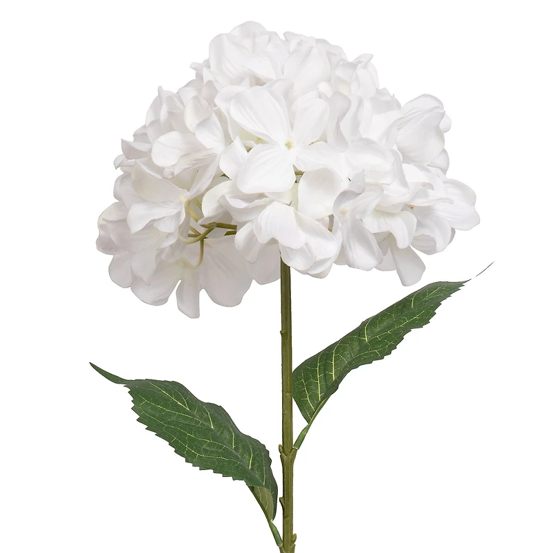 28.5" White Hydrangea Real Touch Stem by Ashland®