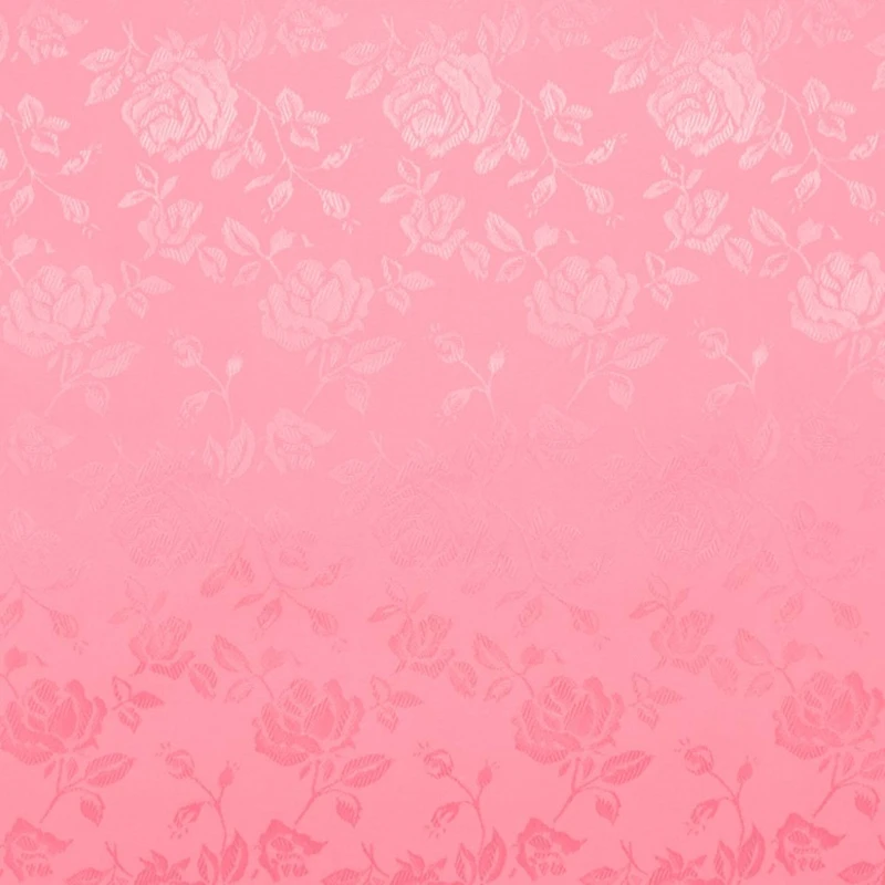 Pink Jacquard Satin