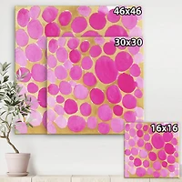 Designart - Pink Pebbles