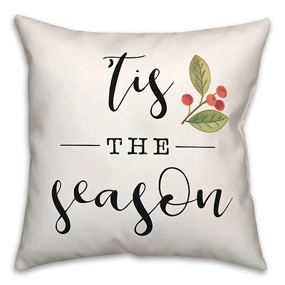 Tis the Season Throw Pillow