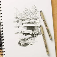 Micron® Brush™ Gray Pen Set