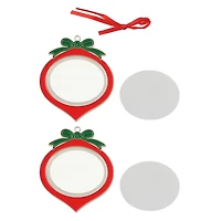 3" Metal Onion Sublimation Ornaments, 2ct. by Make Market®