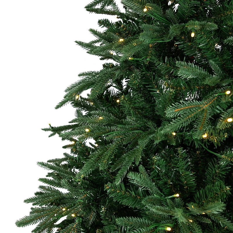 6.5ft. Pre-Lit Real Touch™ Ashburn Pine Artificial Christmas Tree, Warm White LED Lights