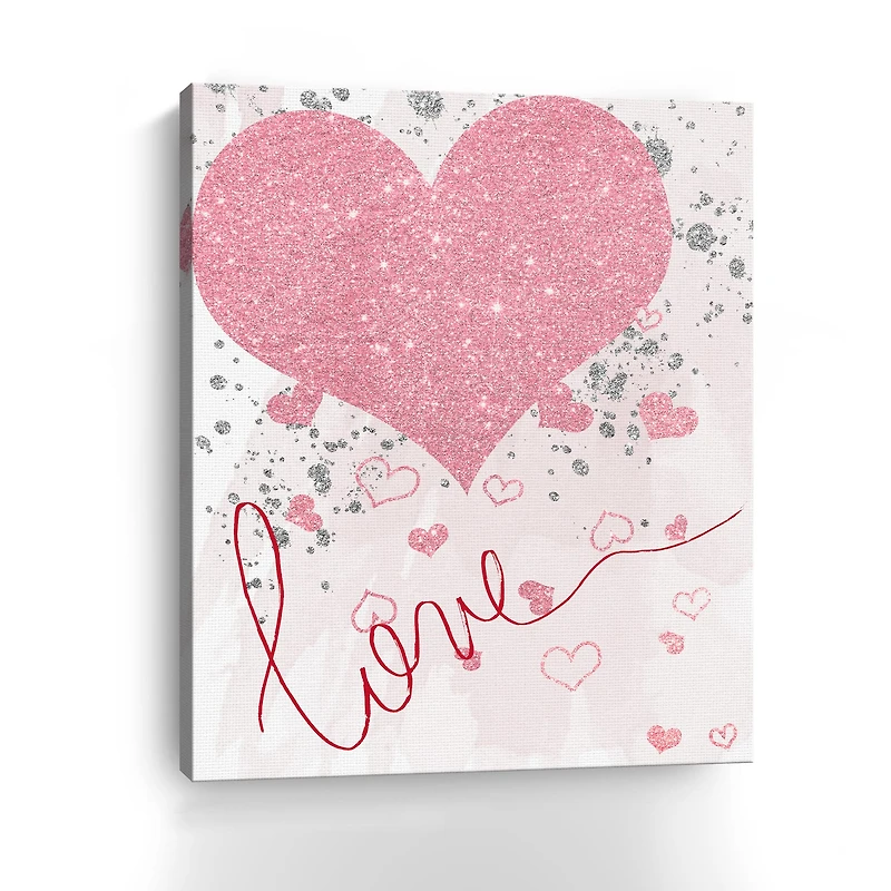 Sparkling Love Canvas Giclee