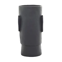 The Novogratz Grey Contemporary Abstract Planter, 12" x 13" x 23"