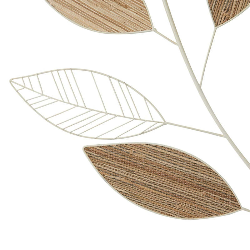 Brown Metal Coastal Wall Decor, Set of  36" x 21" x 2"