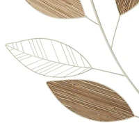 Brown Metal Coastal Wall Decor, Set of  36" x 21" x 2"