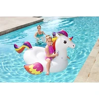 Bestway H2OGO! PVC Fantasy Unicorn Kids Ride-On Pool Float