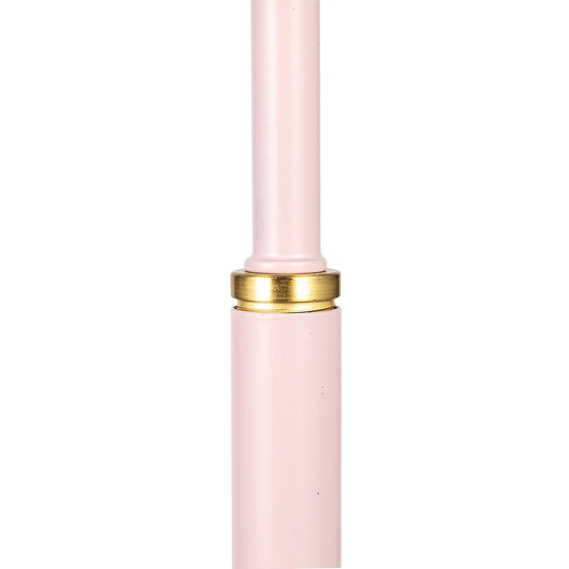 Hello Honey® 65" Pink Round Metal Floor Lamp