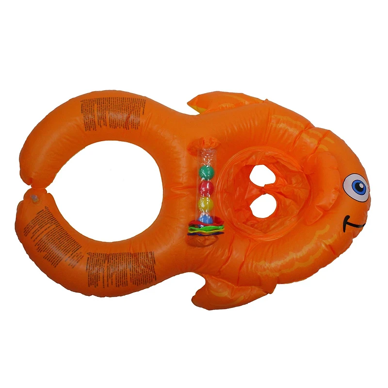 Swimline 40" Inflatable Me & You Goldfish Baby Seat Pool Float