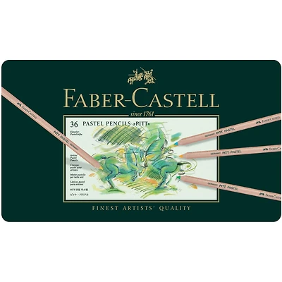 Faber-Castell® Color PITT Pastel Pencil Tin Set