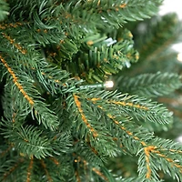 7.5ft. Pre-Lit Real Touch™ Cumberland Pine Artificial Christmas Tree, Warm White LED Lights