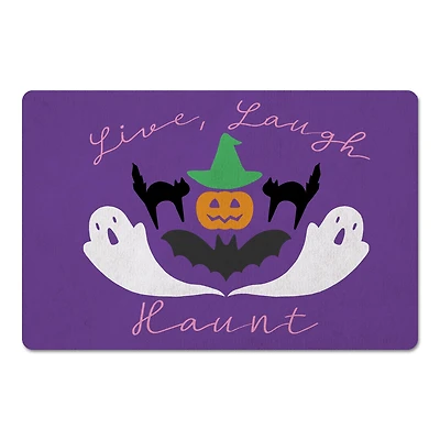 Live Laugh Haunt Floor Mat