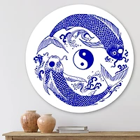 Designart - Chinoiserie Koi Fish II
