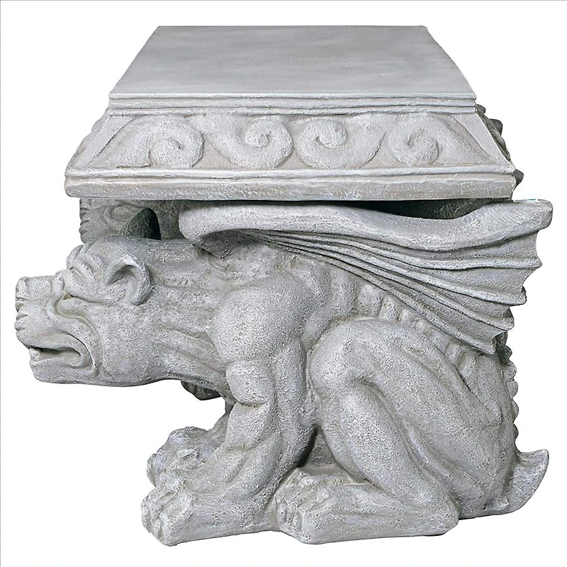 Design Toscano Blair Castle Sculptural Gargoyle Bench
