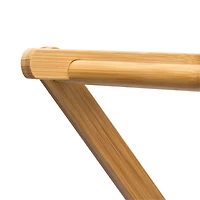 Household Essentials Drying Rack (Bamboo, 29")