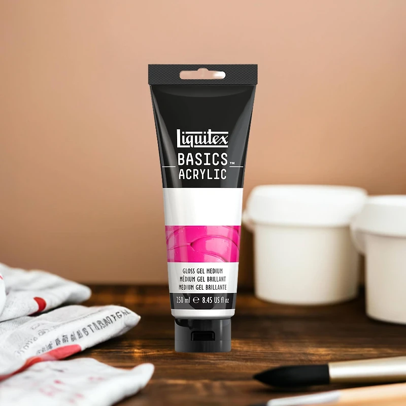 Liquitex® BASICS® Acrylic Gloss Gel Medium