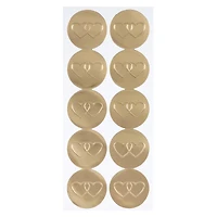 Gold Hearts Envelope Seals by Recollections™