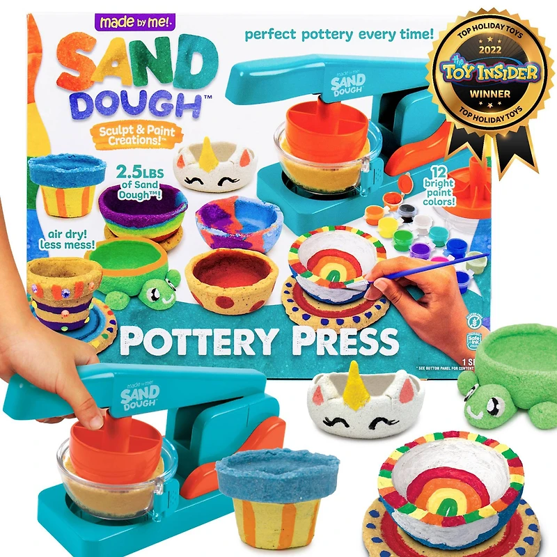 Made By Me!® Sand Dough Pottery Press