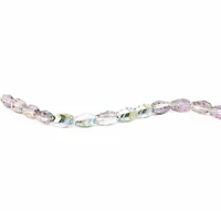 AB Glass Faceted Oval Beads, 11mm by Bead Landing™
