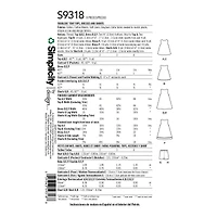 Simplicity® Pattern CS9318 (1-2-3-4)