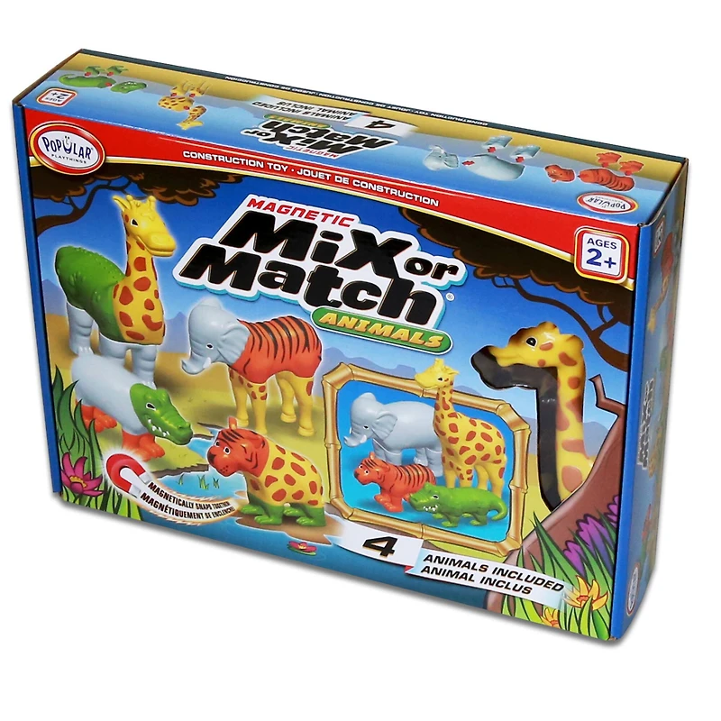 Popular Playthings® Magnetic Mix or Match Jungle Animals
